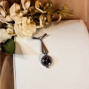 Silver Nurse's Fob Watch-Vintage